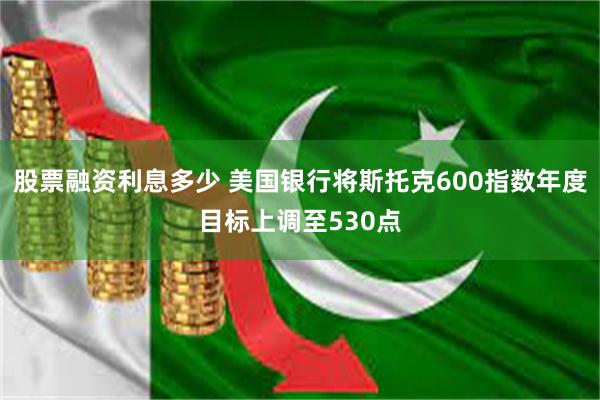 股票融资利息多少 美国银行将斯托克600指数年度目标上调至530点