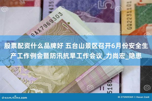 股票配资什么品牌好 五台山景区召开6月份安全生产工作例会暨防汛抗旱工作会议_力尚宏_隐患