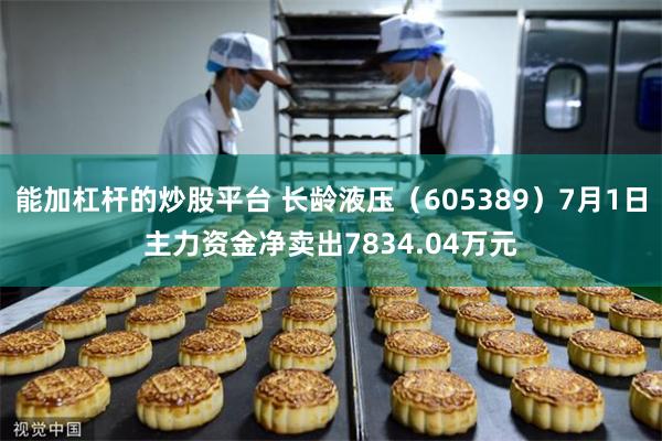 能加杠杆的炒股平台 长龄液压（605389）7月1日主力资金净卖出7834.04万元
