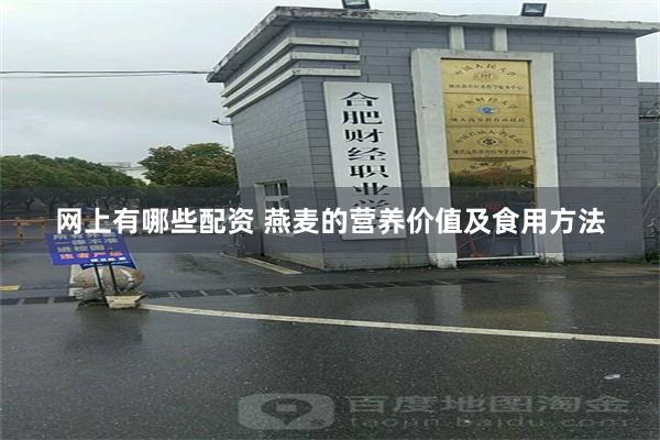 网上有哪些配资 燕麦的营养价值及食用方法