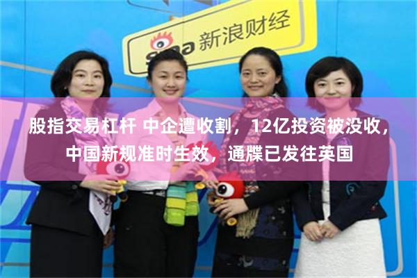 股指交易杠杆 中企遭收割，12亿投资被没收，中国新规准时生效，通牒已发往英国
