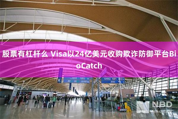 股票有杠杆么 Visa以24亿美元收购欺诈防御平台BioCatch